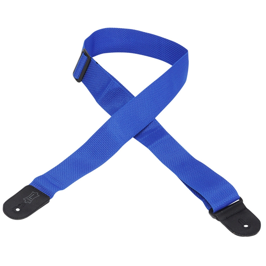 Levy's M8POLY-ROY Tracolla in polipropilene Royal Blue 2"