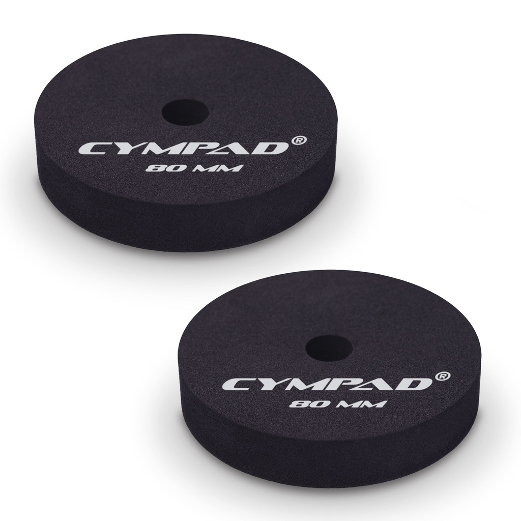Cympad CY MD80 Moderators Confezione da 2 dischetti moderatori di frequenze per lato inferiore piatto Diametro 80mm
