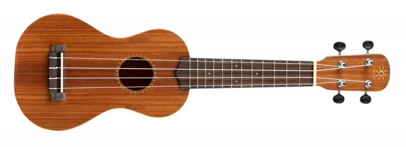 Laluu LH LA-ABL-S Ukulele Soprano Deluxe Wood Tone Series Abale